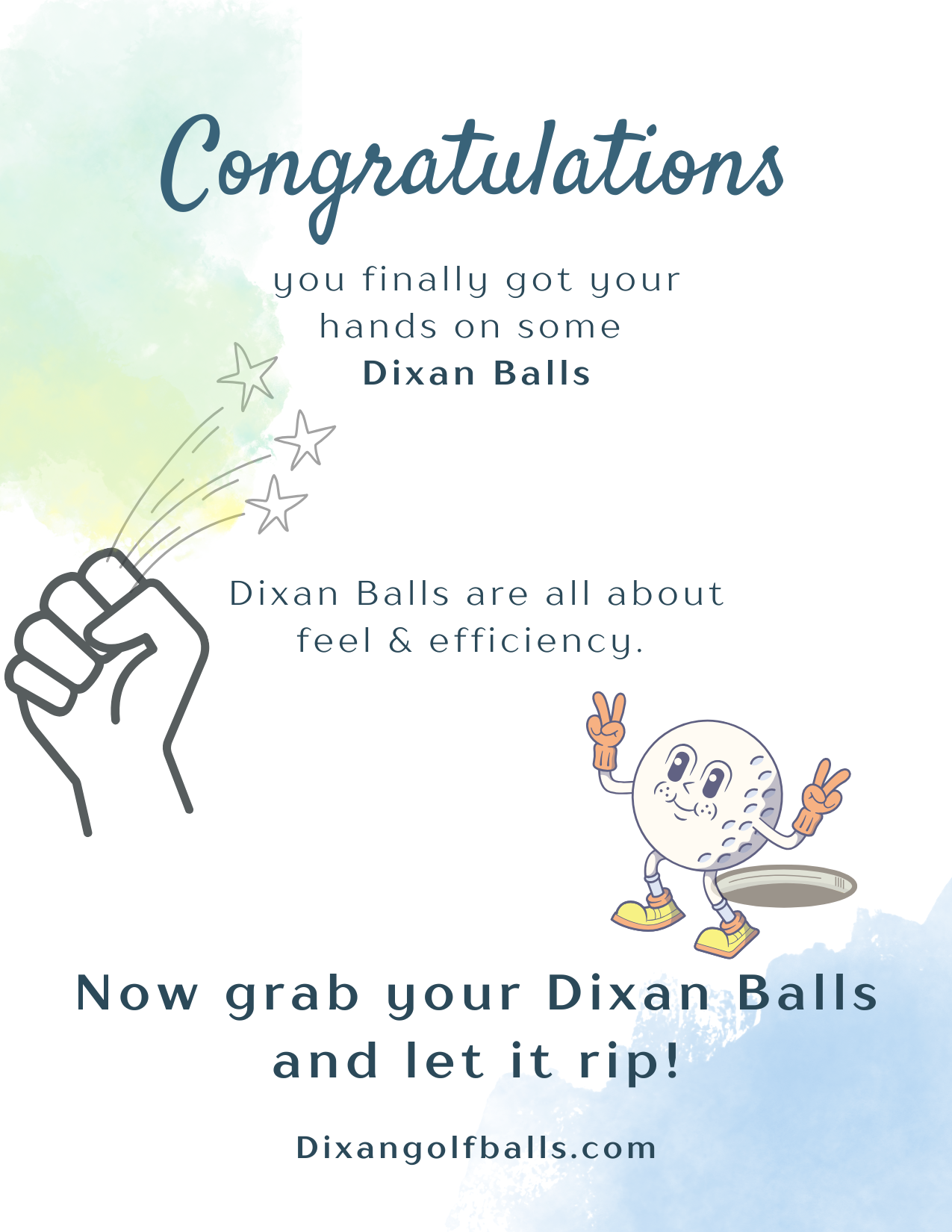 Dixan Golf Balls