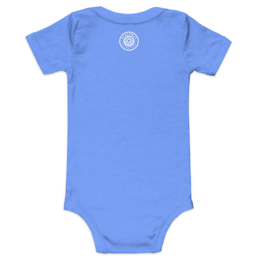 Born Adventurer - Baby short sleeve onesie