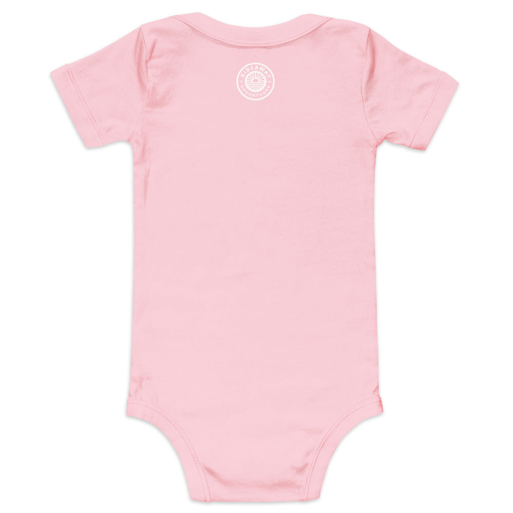 Born Adventurer - Baby short sleeve onesie