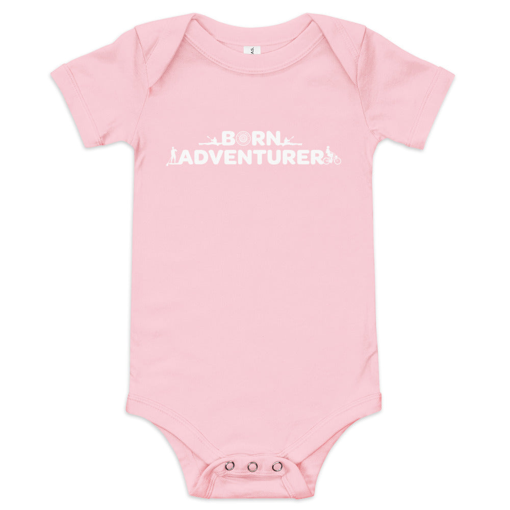 Born Adventurer - Baby short sleeve onesie
