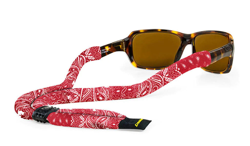 Croakies / suiters bandana red