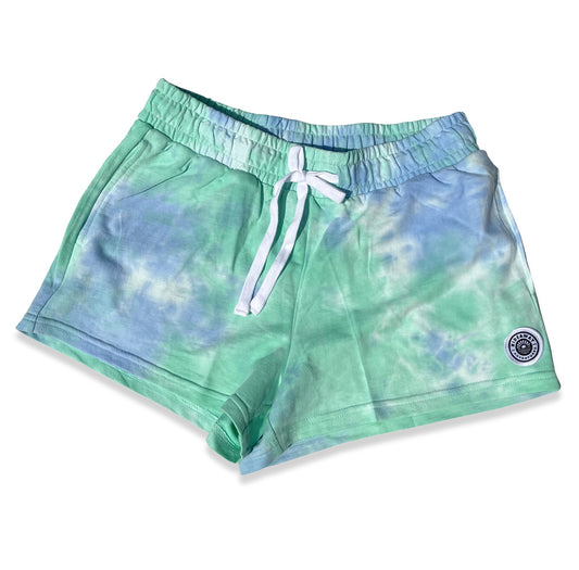 Women's Mint Tye Dye RideAway Shorts