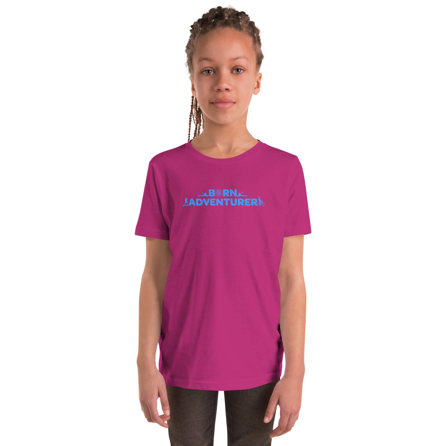 Born Adventurer - Youth Short Sleeve T-Shirt