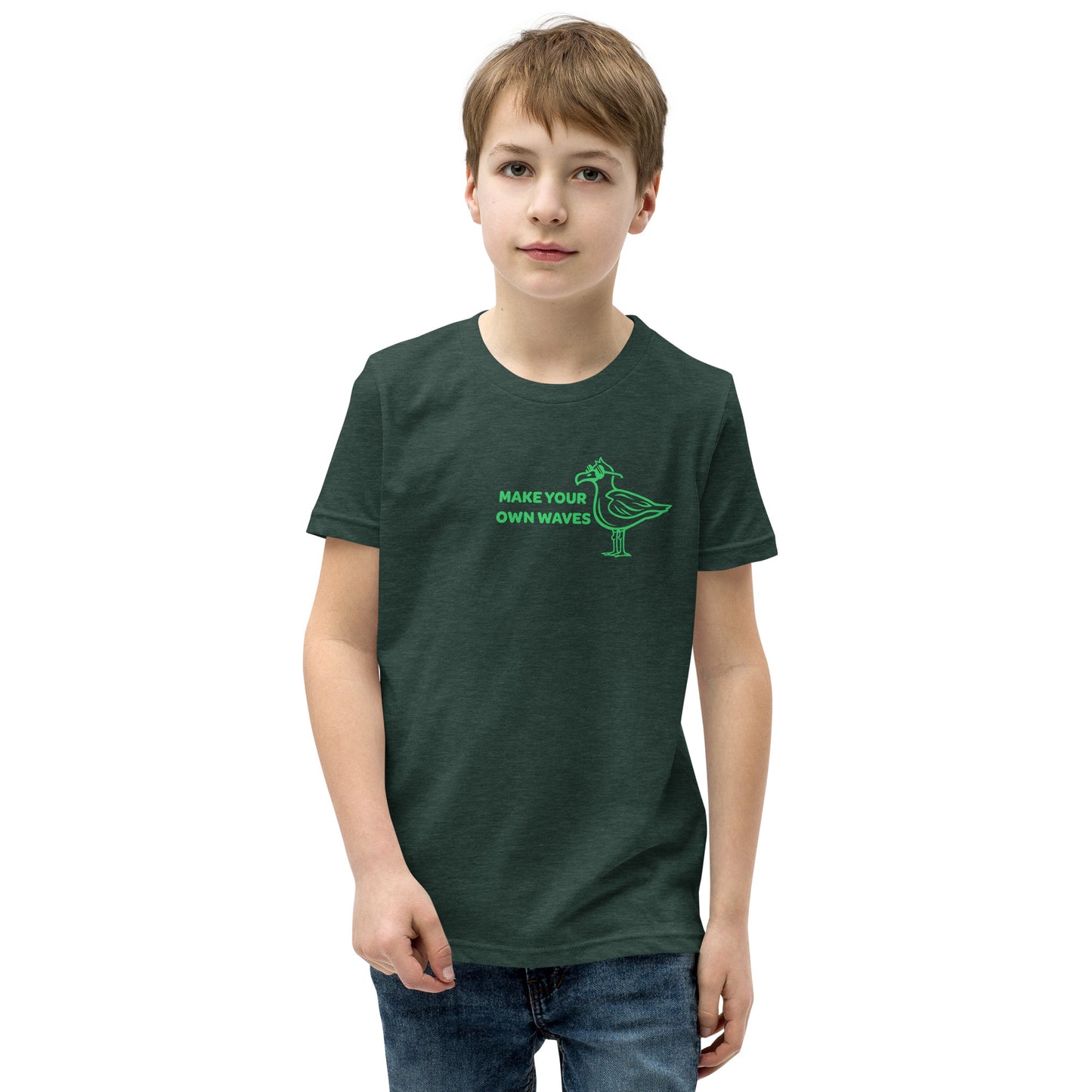 Waves - Youth Short Sleeve T-Shirt