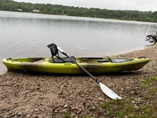12' Perception Pescador Pro sit on top fishing