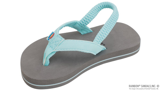 The Grombow - Soft Rubber Top Sole with 1/2" Narrow Strap and Pin line