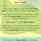Dixan Golf Balls