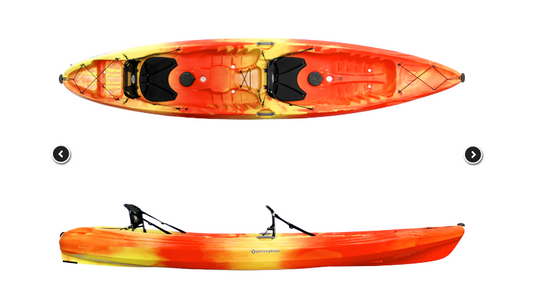 13.5 Perception Tribe Orange/Yellow