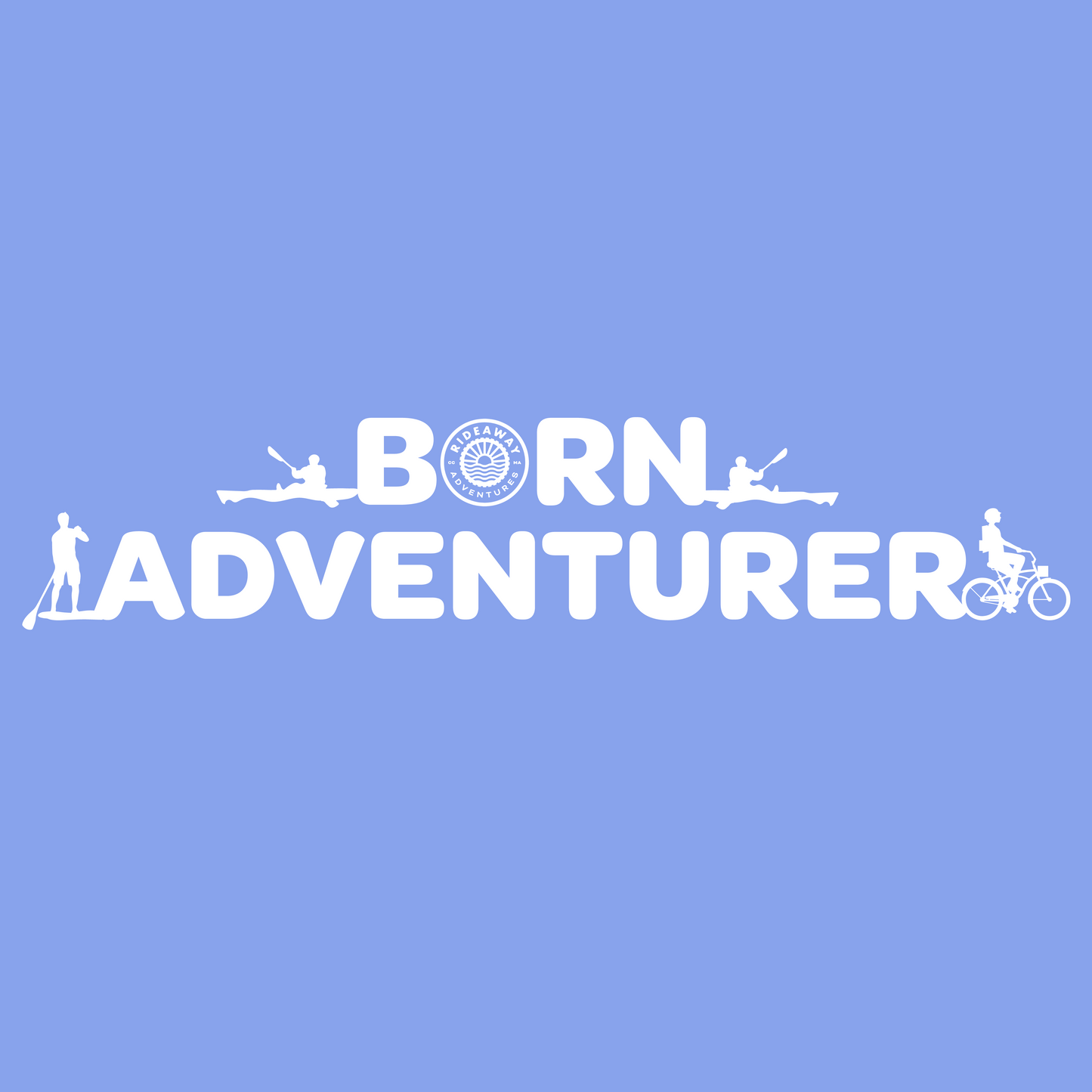 Born Adventurer - Baby short sleeve onesie