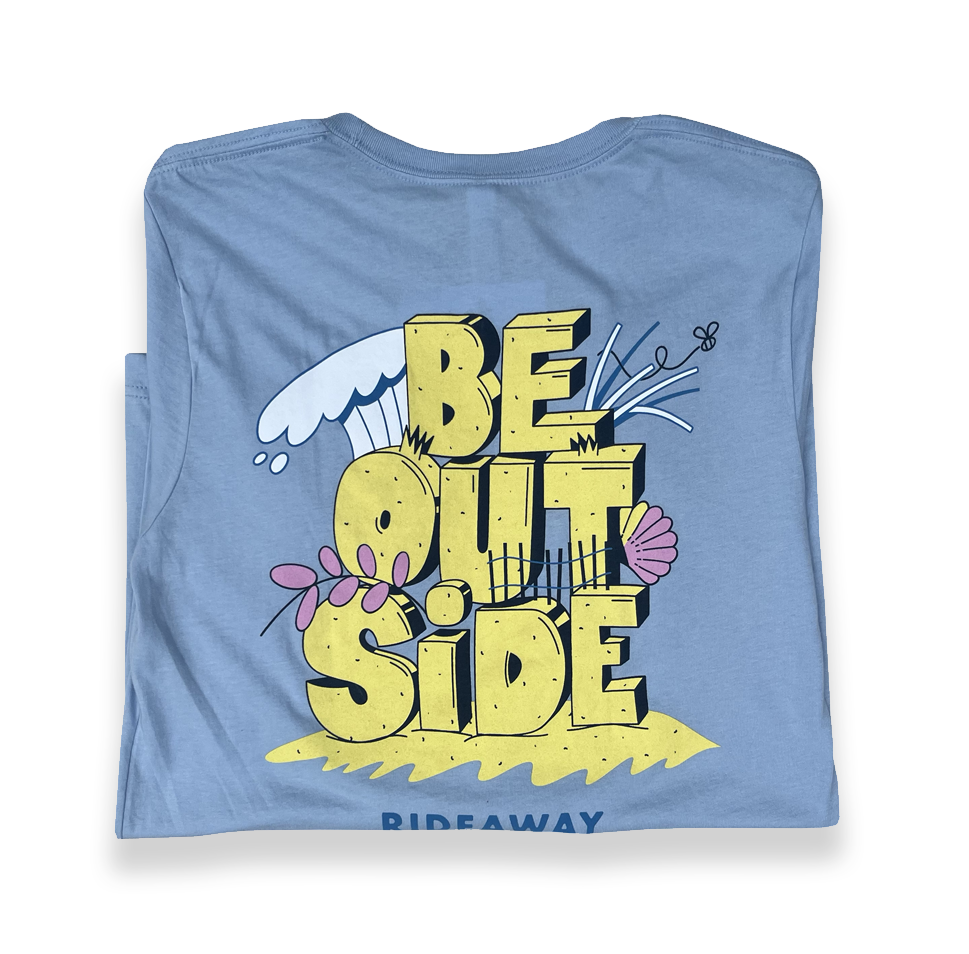 RideAway Be Outside Sand Castle T-Shirt