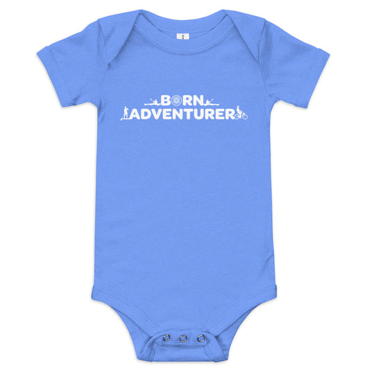 Born Adventurer - Baby short sleeve onesie