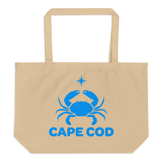 Cape Crab - Large organic tote bag