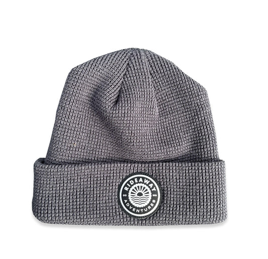 RideAway Leather Patch Beanie