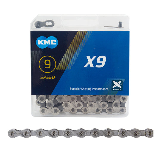 KMC X9, 9 Speed Bike Chain