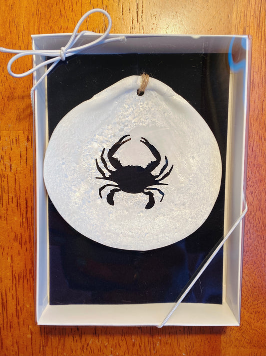 Crab Shell Ornament