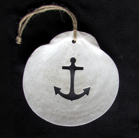 Anchor Shell Ornament
