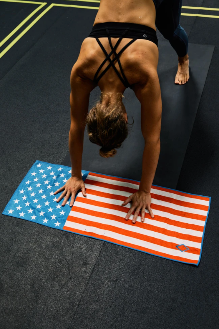 State Flag: American Flag Do Anything Towel