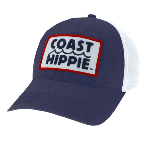 Coast Hippie Patch Hat Youth - Navy